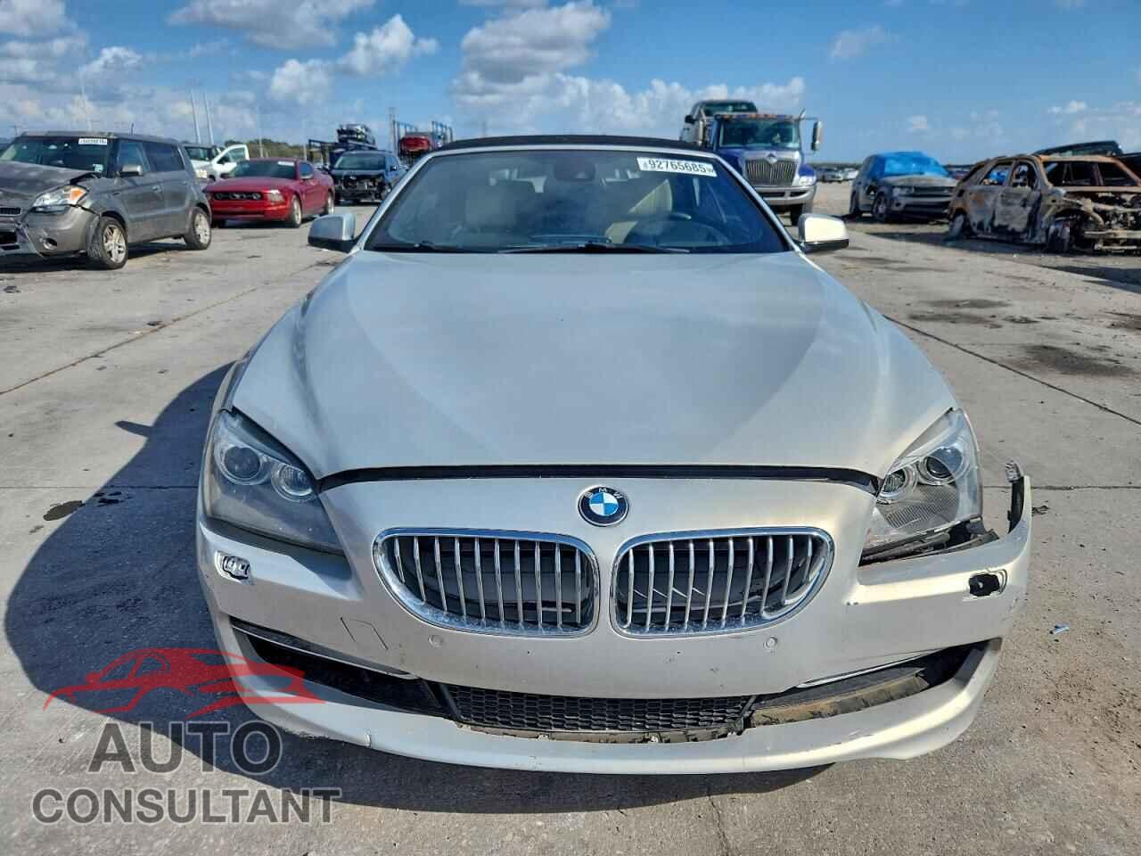 BMW 6 SERIES 2012 - WBALZ3C59CDL73379
