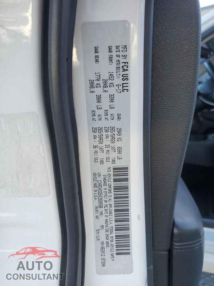 DODGE DURANGO 2017 - 1C4RDHDG5HC930598