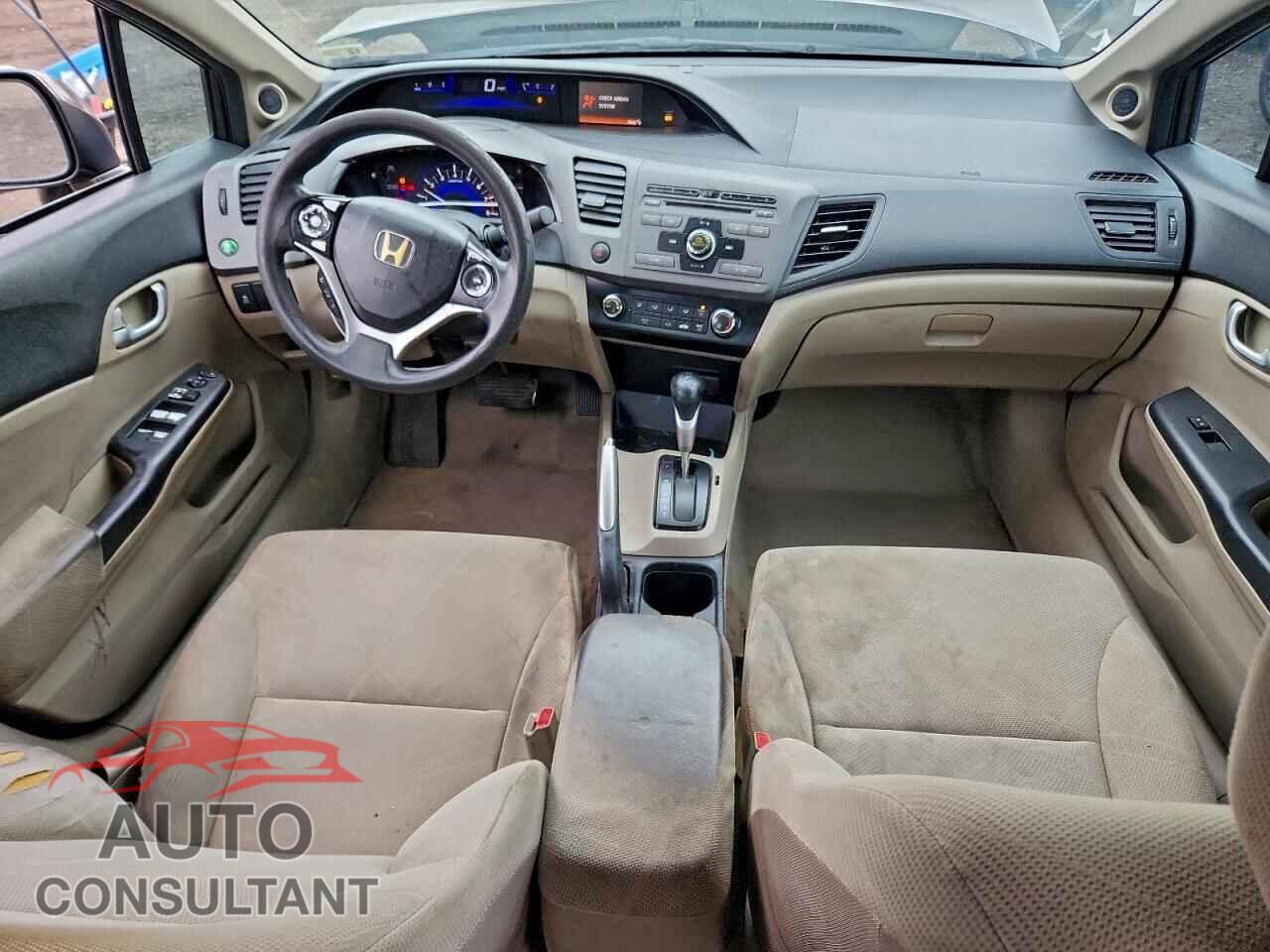 HONDA CIVIC 2012 - 2HGFB2F86CH517379