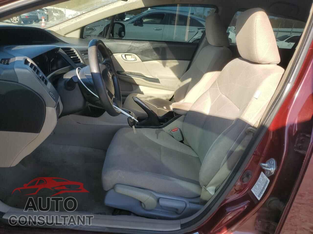 HONDA CIVIC 2012 - 2HGFB2F50CH591712