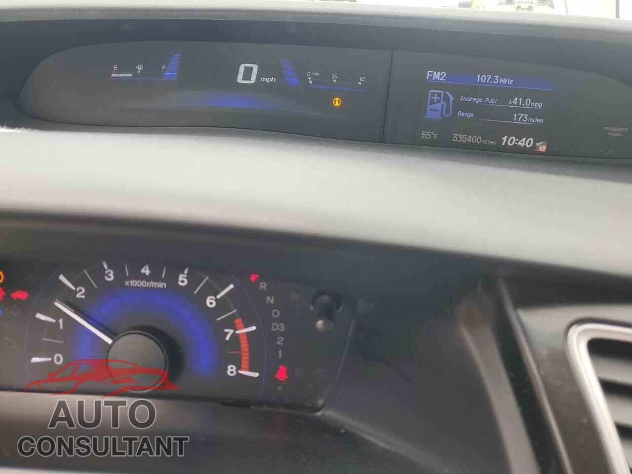 HONDA CIVIC 2013 - 19XFB2F50DE290854