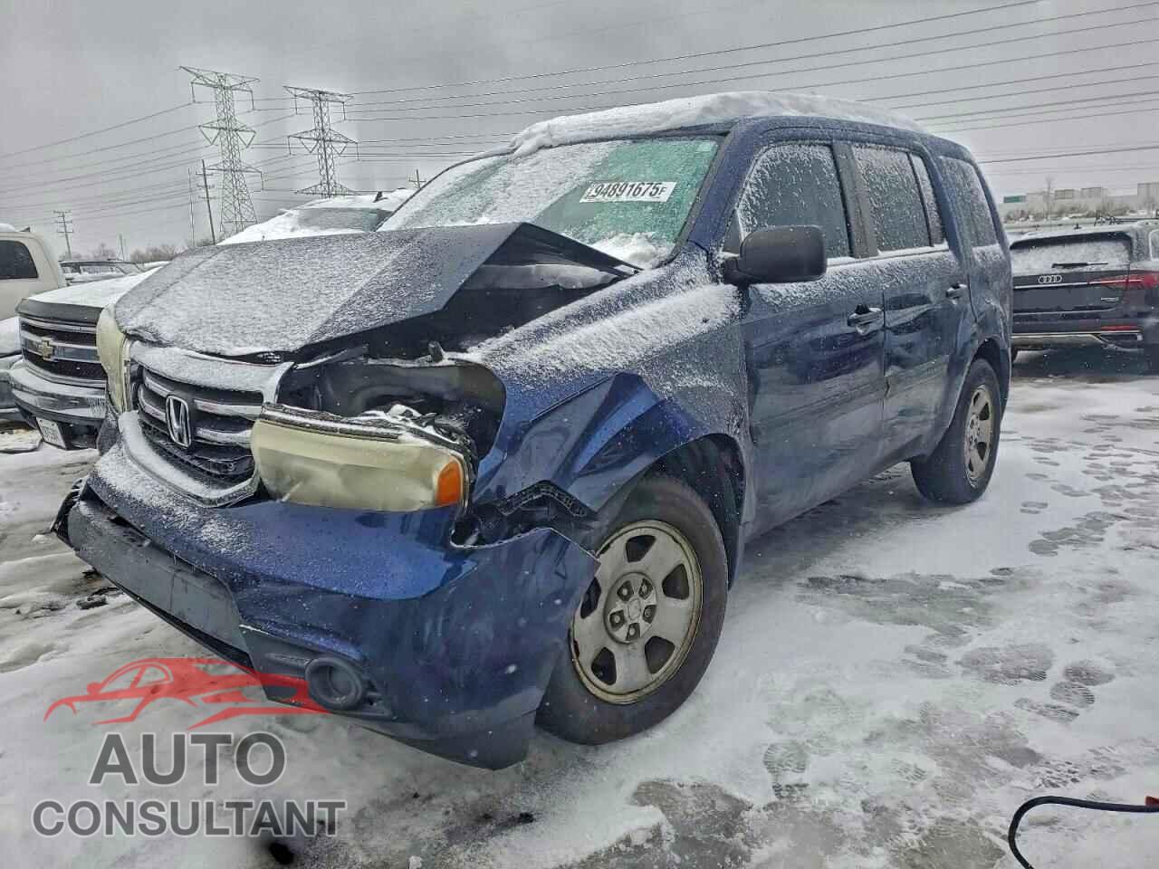 HONDA PILOT 2014 - 5FNYF3H27EB026855