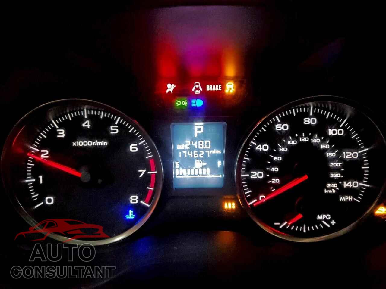 SUBARU IMPREZA 2015 - JF1GJAA65FH007790