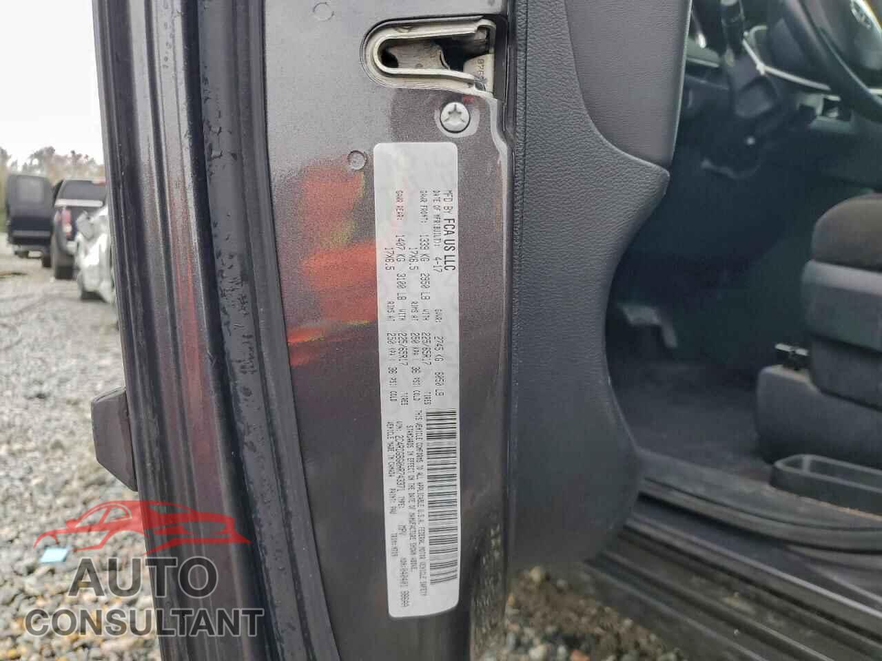 DODGE CARAVAN 2017 - 2C4RDGBG0HR743371