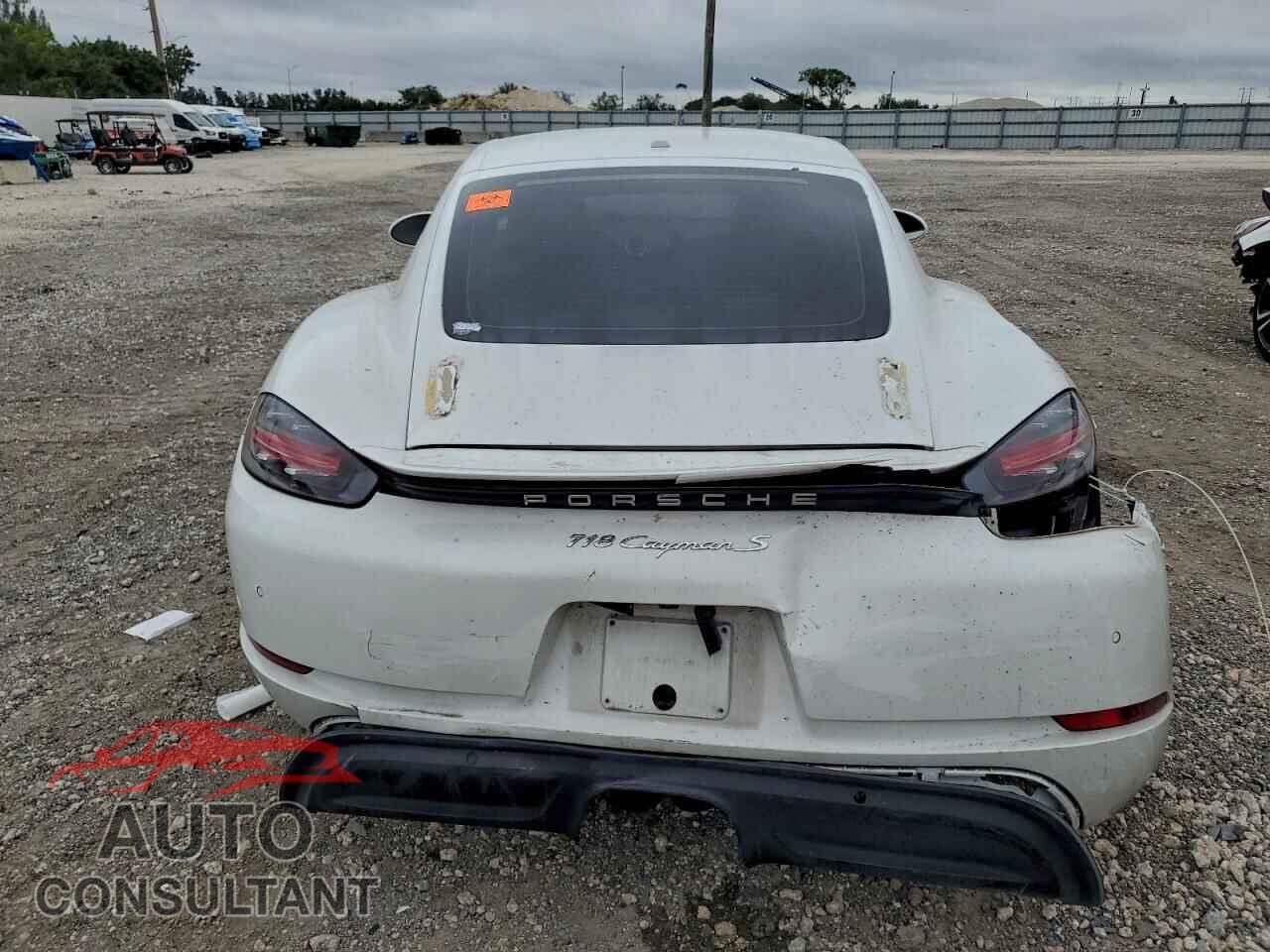PORSCHE CAYMAN 2017 - WP0AB2A8XHS285207