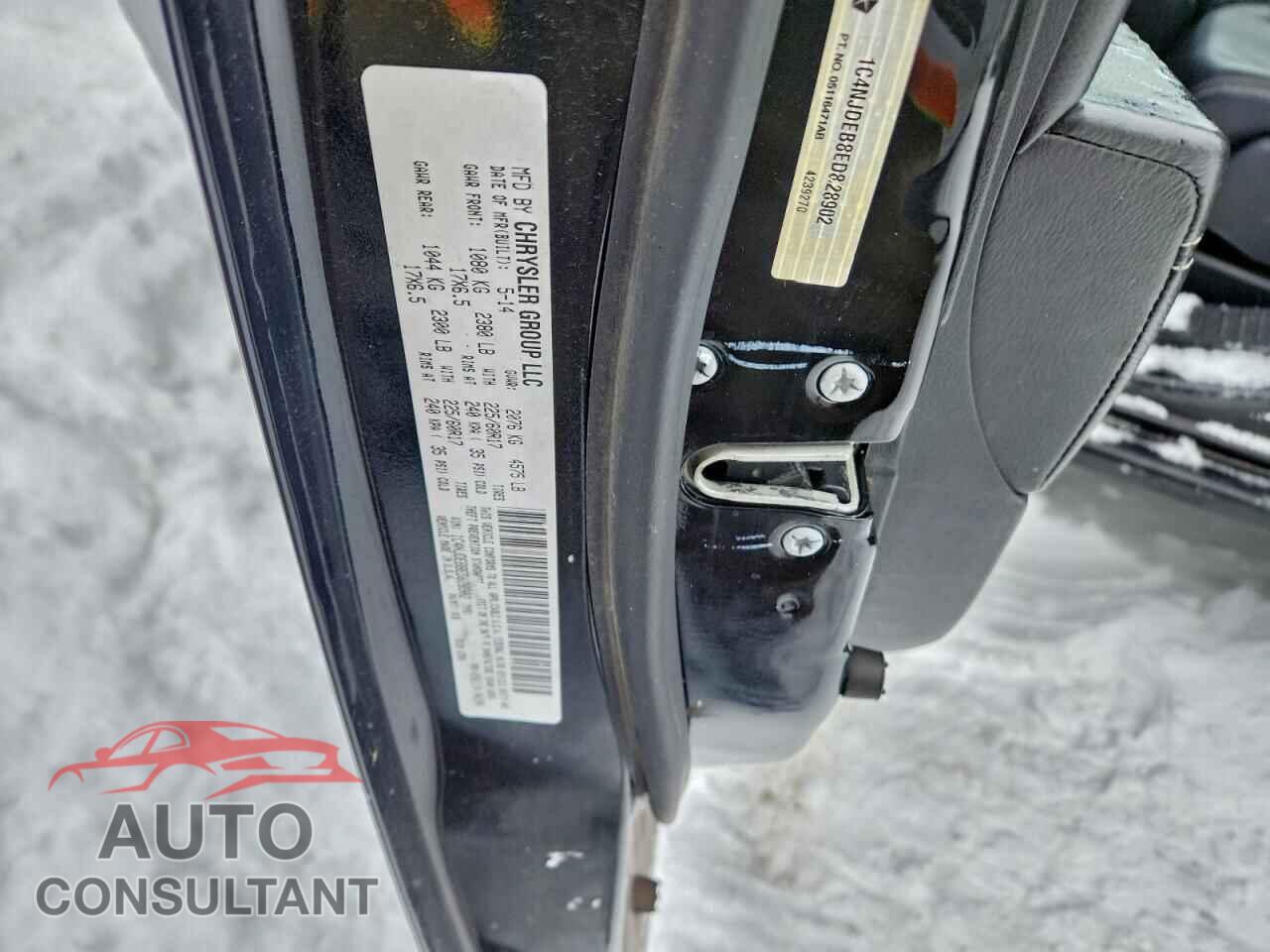 JEEP COMPASS 2014 - 1C4NJDEB8ED828902