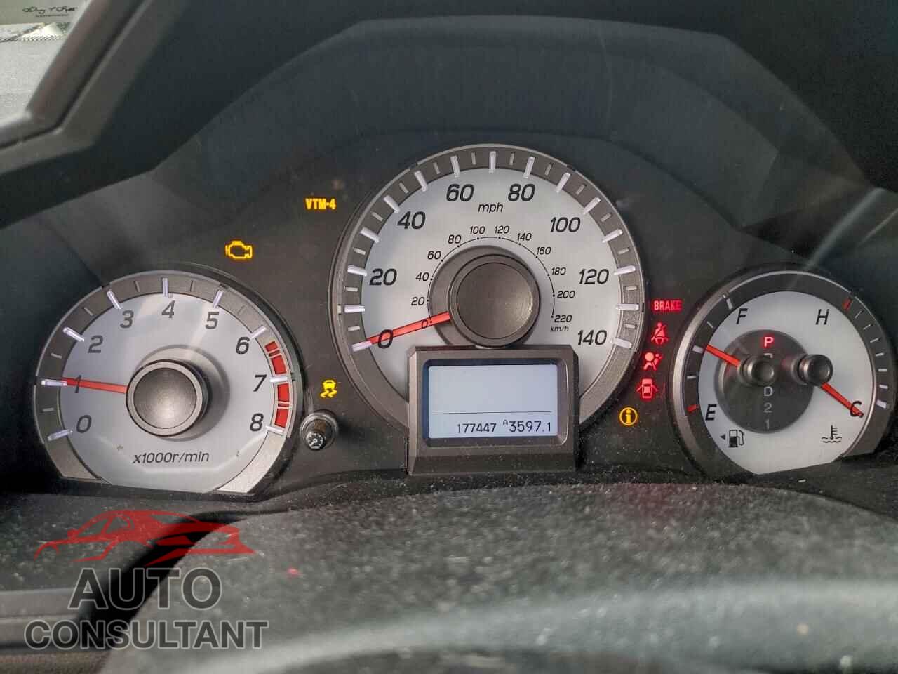 HONDA PILOT 2012 - 5FNYF4H94CB071901