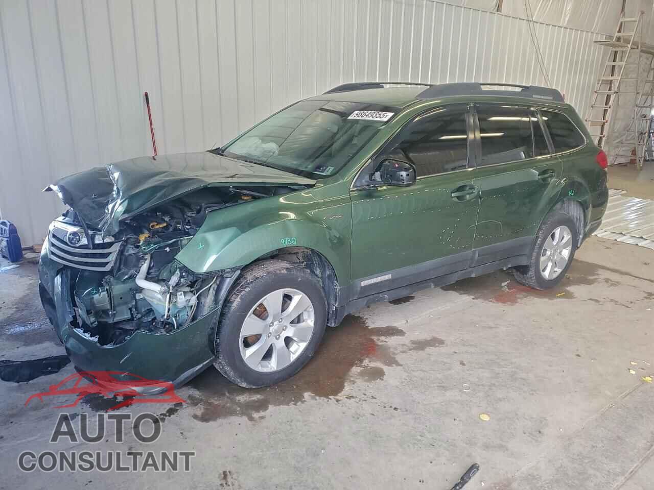 SUBARU OUTBACK 2011 - 4S4BRBBC3B3333386