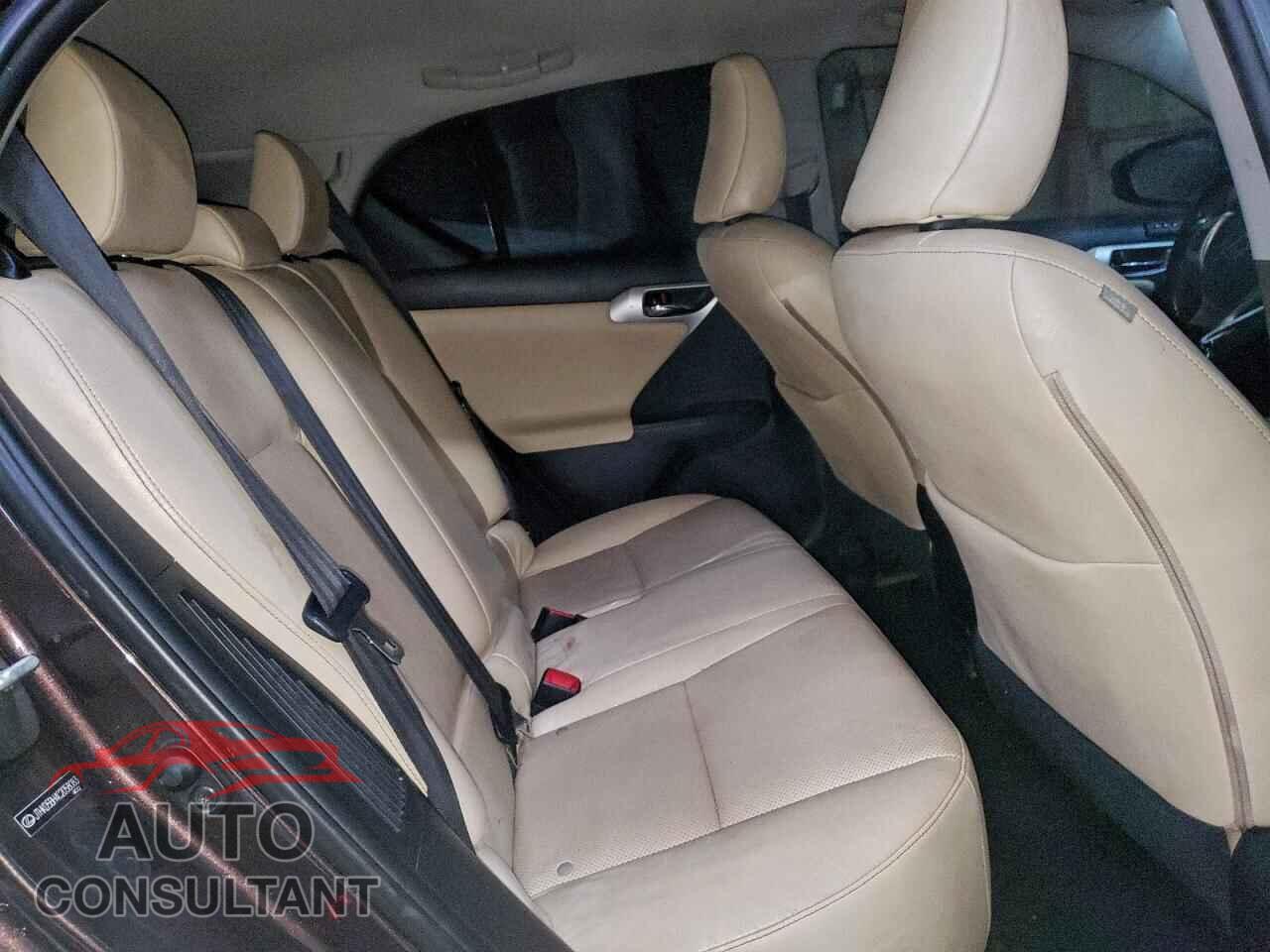 LEXUS CT 200 2012 - JTHKD5BH4C2058083