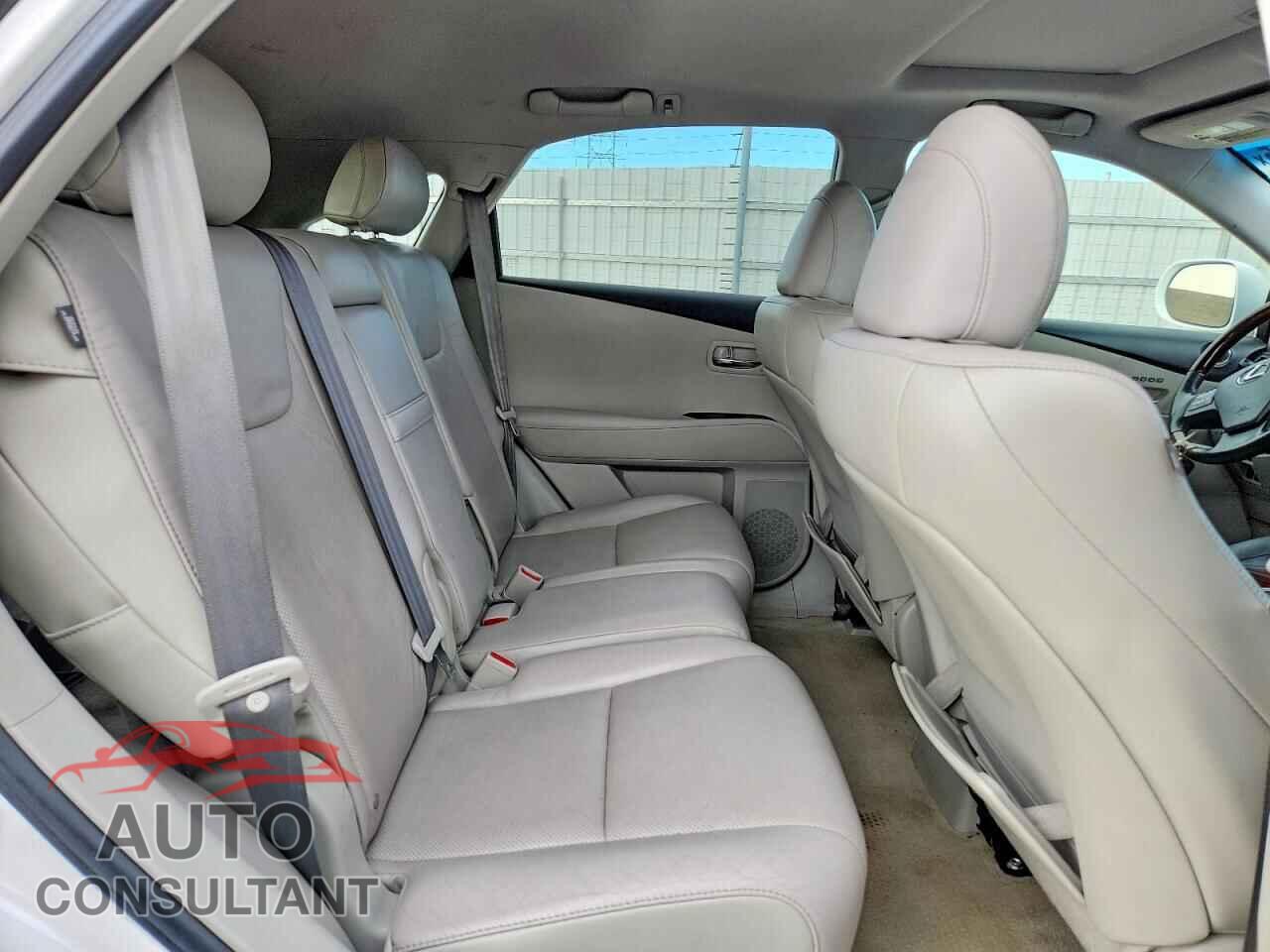 LEXUS RX350 2011 - 2T2BK1BA3BC092482