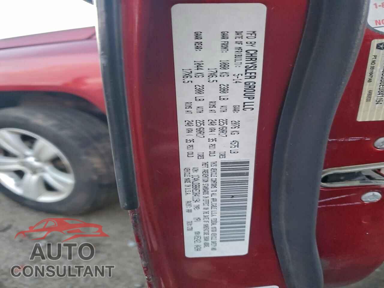 JEEP COMPASS 2014 - 1C4NJDBB0ED841194