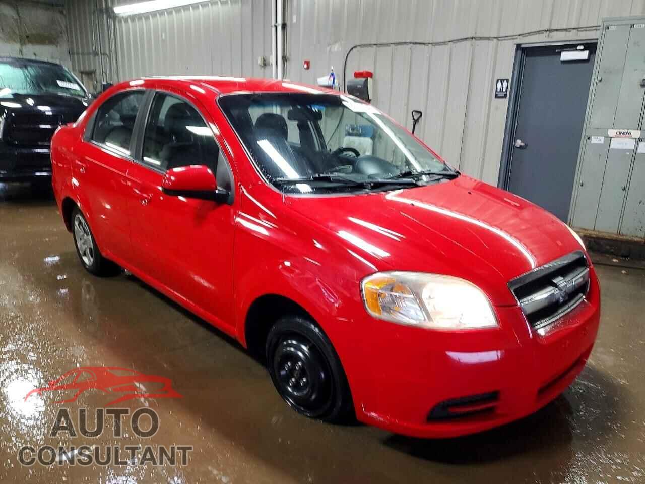 CHEVROLET AVEO 2010 - KL1TD5DE1AB090311