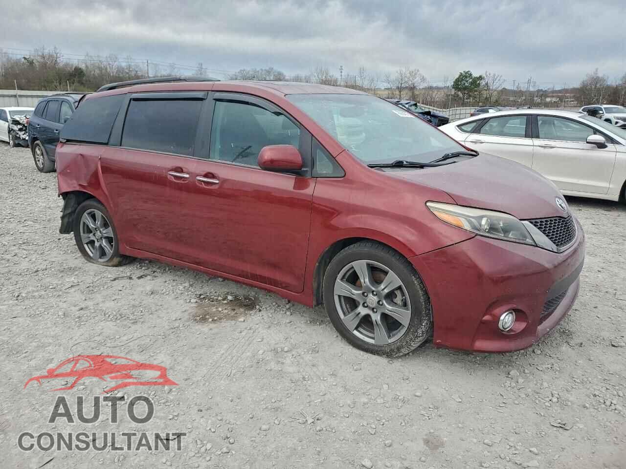 TOYOTA SIENNA 2017 - 5TDXZ3DC7HS855247
