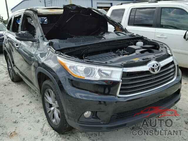 TOYOTA HIGHLANDER 2015 - 5TDKKRFH3FS040342