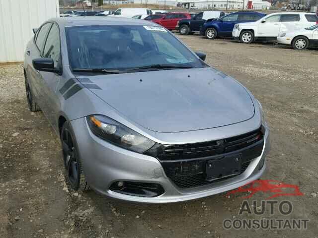 DODGE DART 2015 - 1C3CDFBB5FD124970