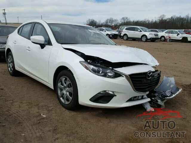 MAZDA 3 2015 - JM1BM1U75F1249357