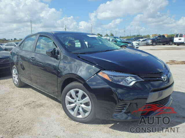TOYOTA COROLLA 2015 - 2T1BURHE1FC327264