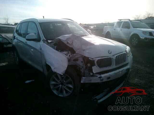 BMW X3 2016 - 5UXWX9C58G0D66334