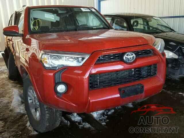 TOYOTA 4RUNNER 2016 - JTEBU5JR8G5329951