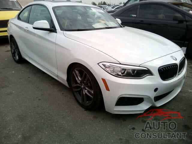 BMW 2 SERIES 2015 - WBA1F5C57FV256975