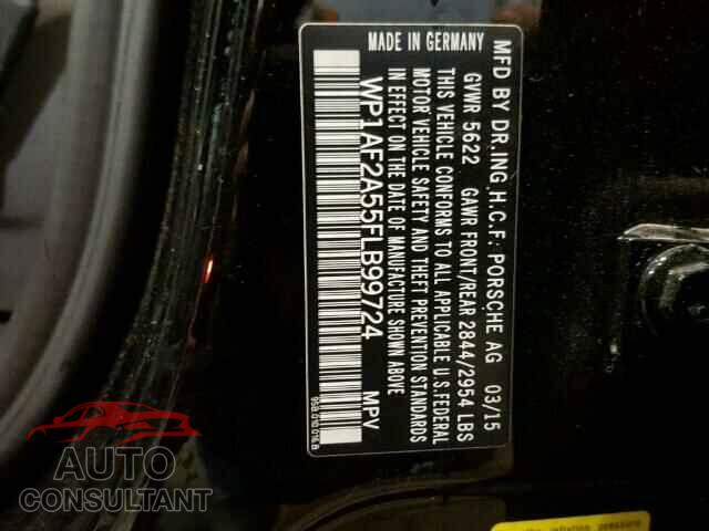 PORSCHE MACAN 2015 - WP1AF2A55FLB99724
