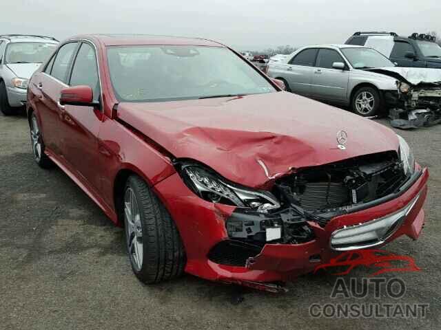 MERCEDES-BENZ E420 2016 - WDDHF6HB1GB255626