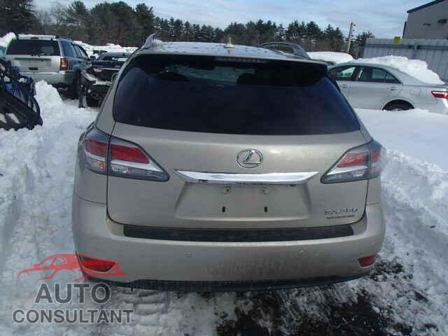LEXUS RX350 2013 - 2T2BK1BA9DC162182