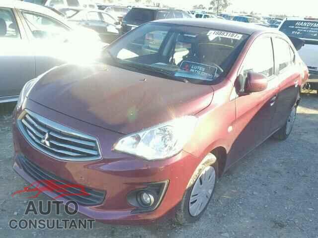 MITSUBISHI MIRAGE 2017 - ML32F3FJ5HHF06158