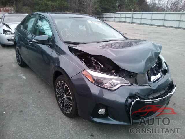 TOYOTA COROLLA 2015 - 2T1BURHE2FC381060