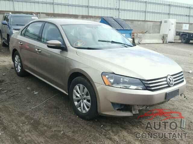VOLKSWAGEN PASSAT 2015 - 1VWAT7A31FC013664