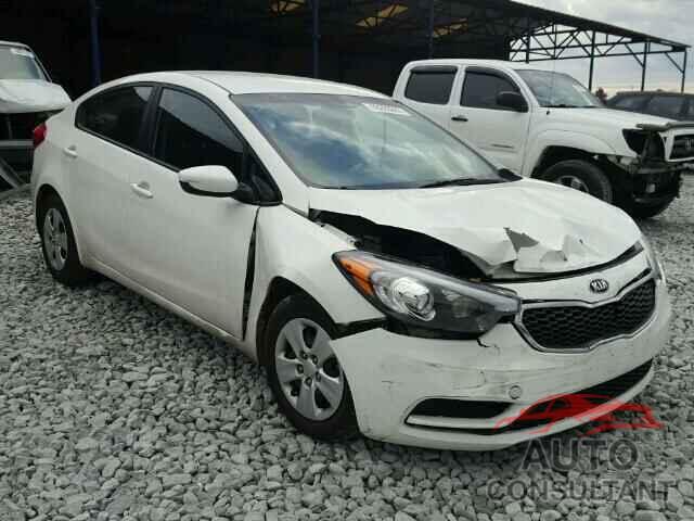 KIA FORTE 2016 - KNAFK4A64G5495666