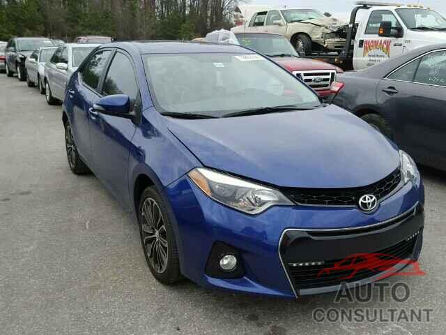 TOYOTA COROLLA 2015 - 2T1BURHE1FC326230