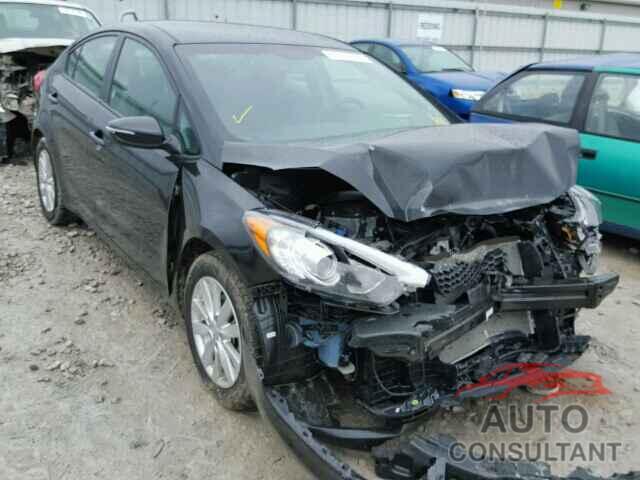 KIA FORTE 2015 - KNAFX4A62F5398403