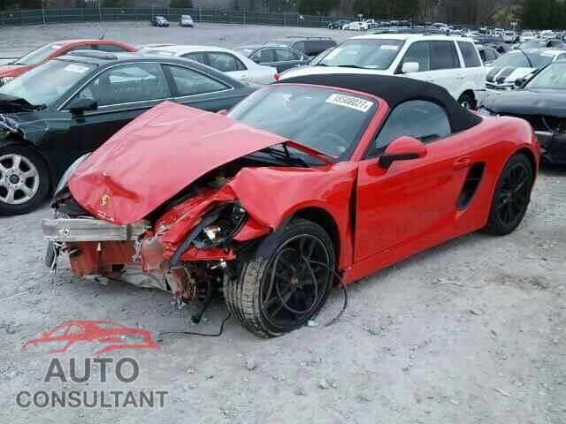 PORSCHE BOXSTER 2016 - WP0CA2A81GS120396