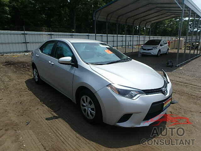 TOYOTA COROLLA 2016 - 2T1BURHE6GC513450