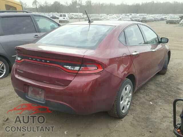 DODGE DART 2015 - 1C3CDFAA5FD237326