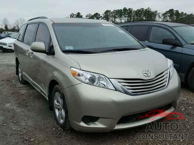 TOYOTA SIENNA 2015 - 5TDKK3DC5FS631163