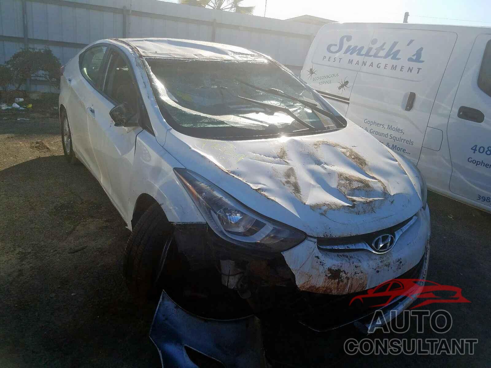 HYUNDAI ELANTRA 2014 - 5NPDH4AE5EH497570