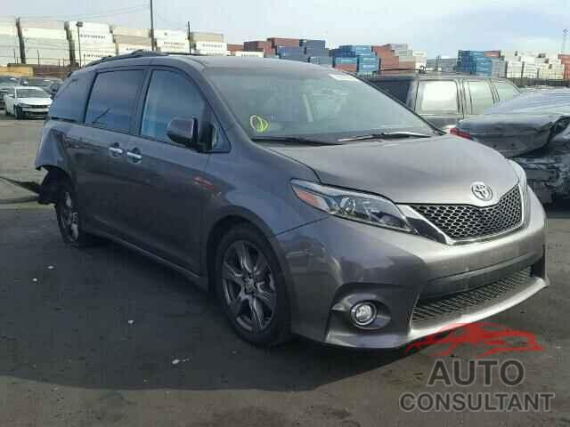 TOYOTA SIENNA 2017 - 5TDXZ3DC6HS774479