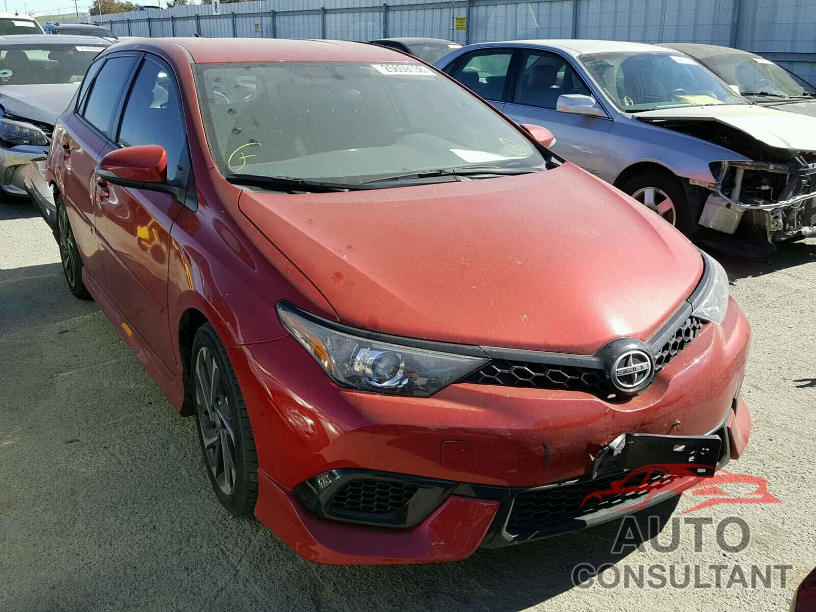 TOYOTA SCION 2016 - JTNKARJE8GJ516868