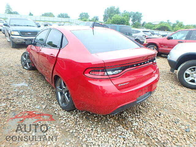DODGE DART 2015 - 1C3CDFEB0FD223255