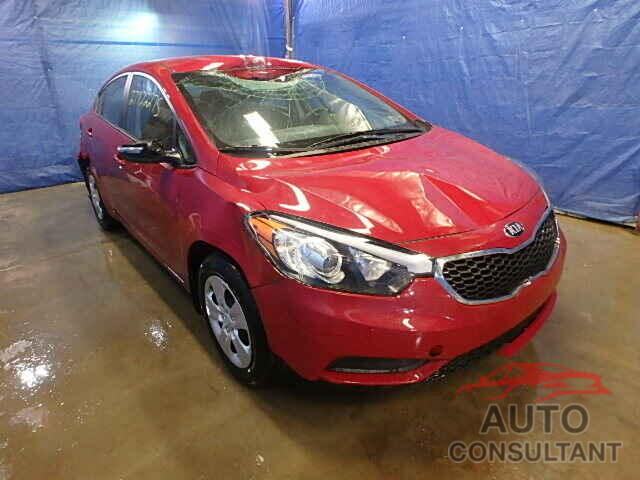 KIA FORTE 2015 - KNAFX4A6XF5321990