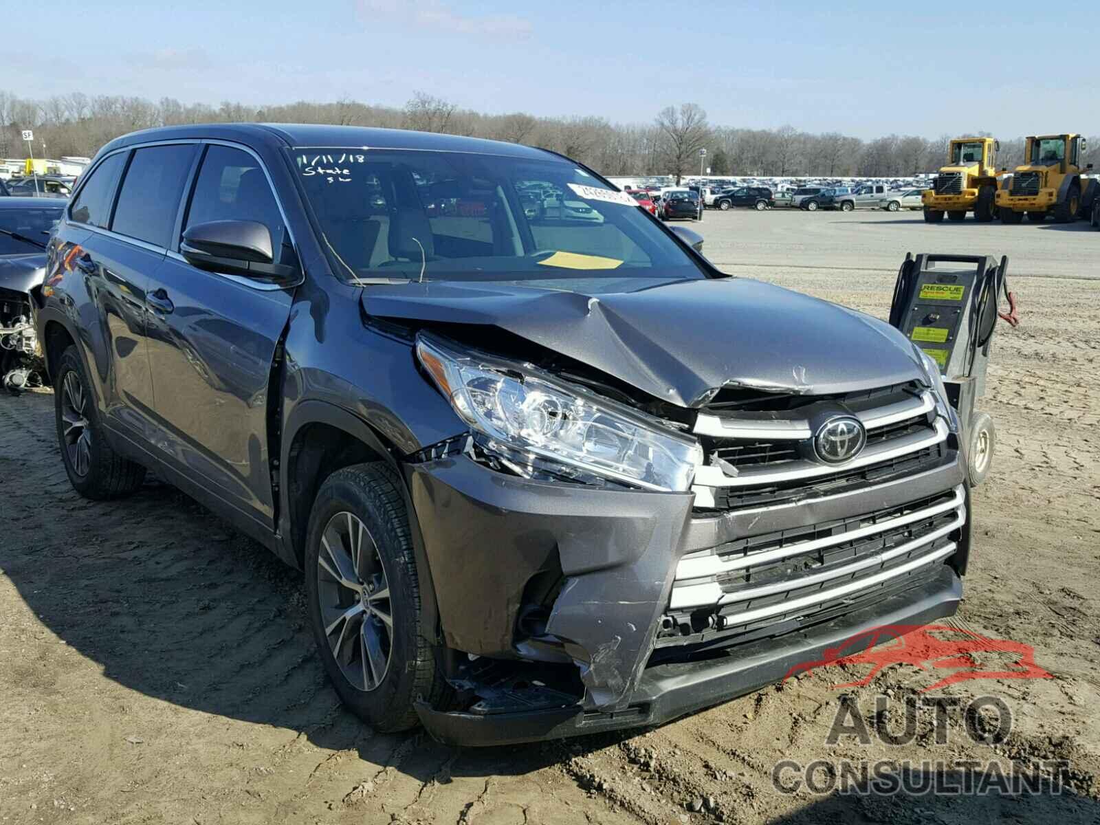 TOYOTA HIGHLANDER 2017 - 5TDZZRFH6HS206544