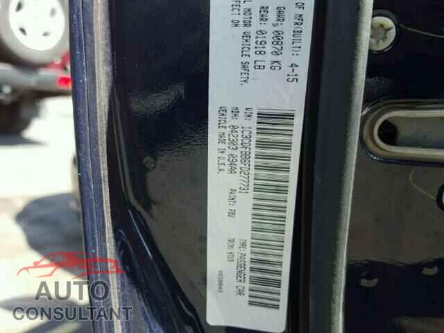 DODGE DART 2015 - 1C3CDFBB6FD277731