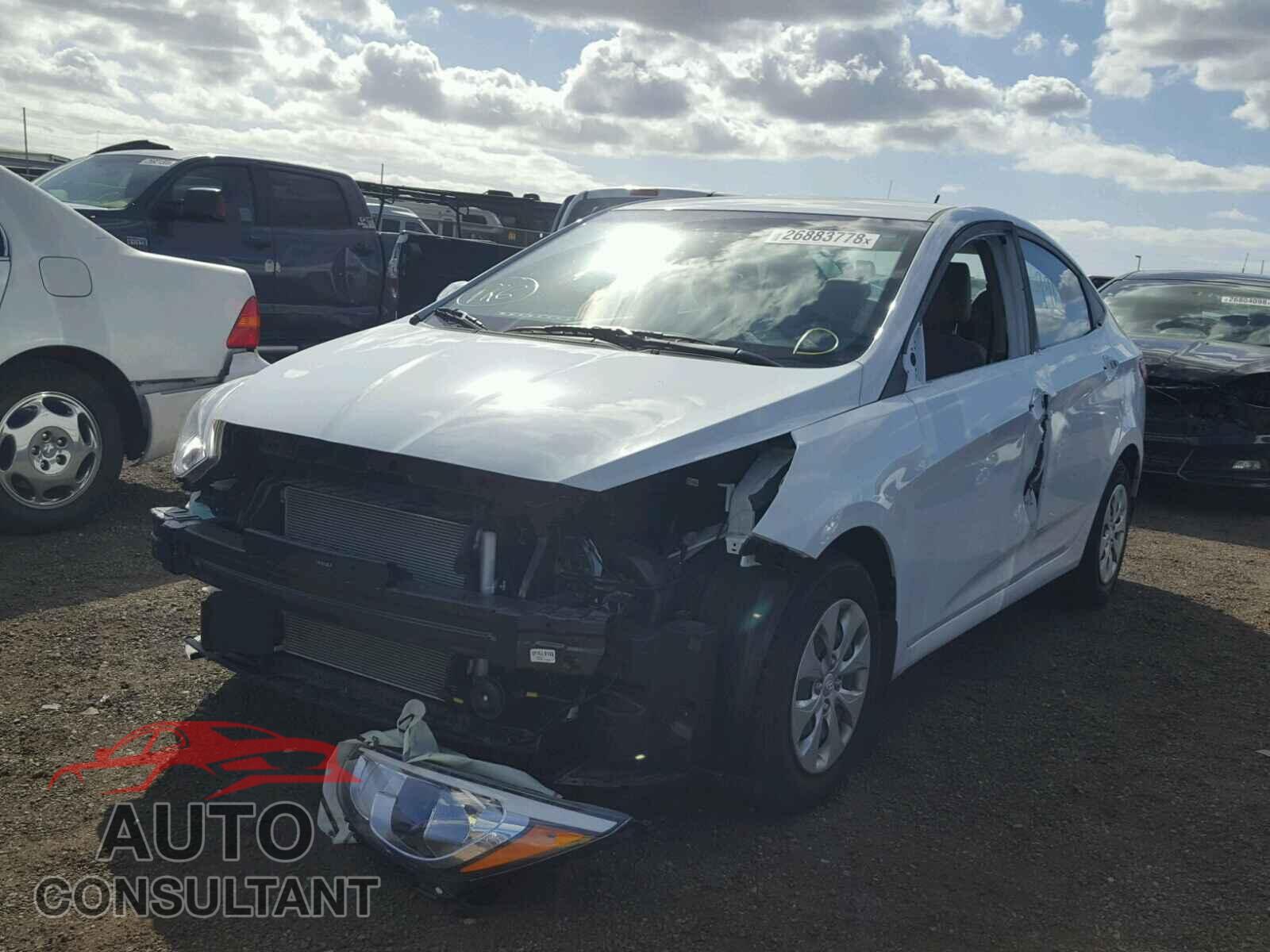 HYUNDAI ACCENT 2016 - KMHCT4AE4GU092265