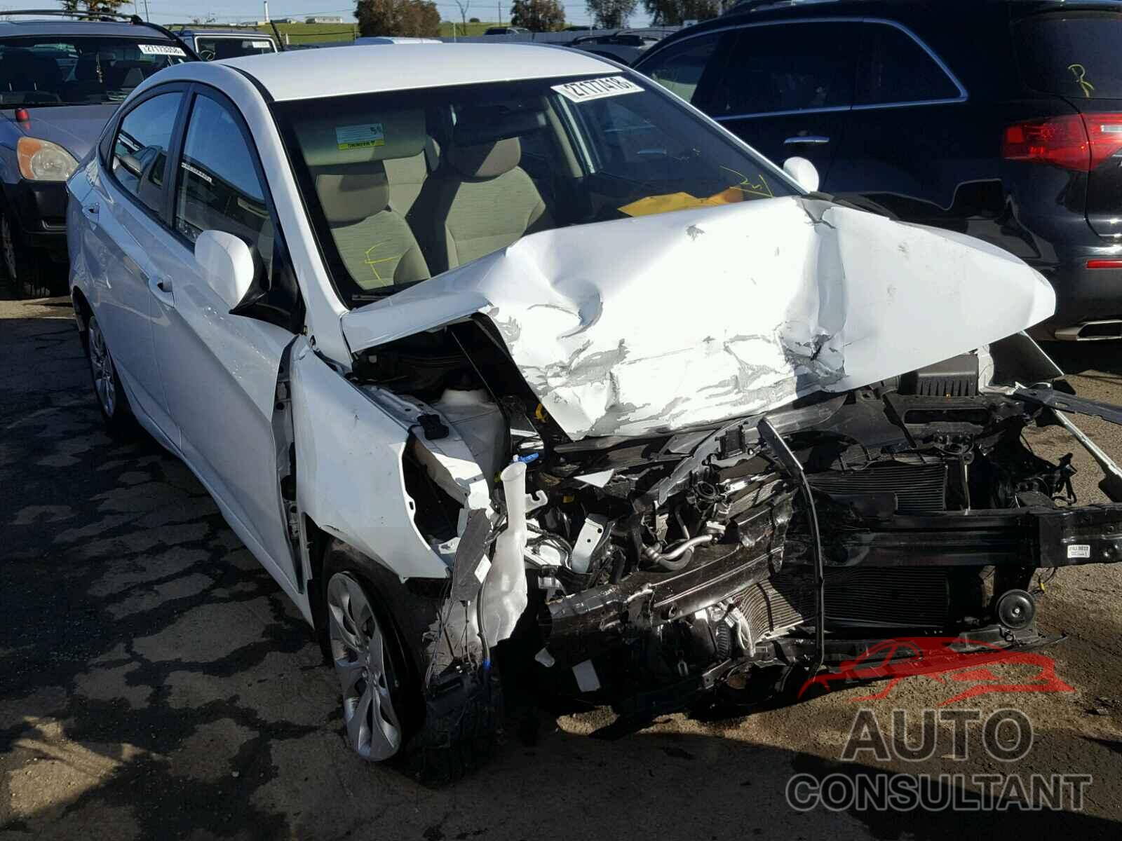 HYUNDAI ACCENT 2016 - KMHCT4AE0GU080694