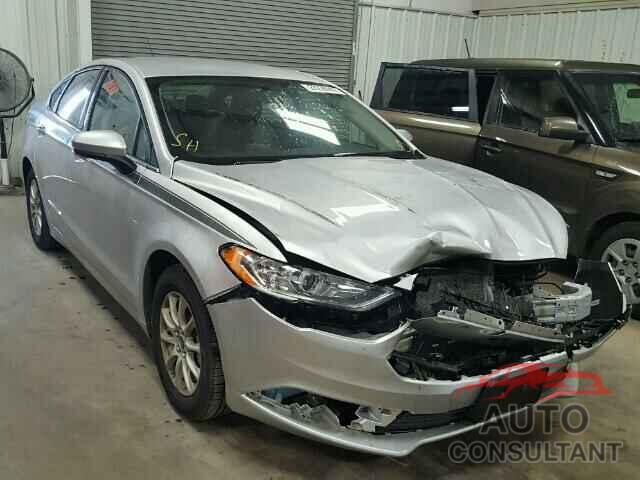 FORD FUSION 2017 - 3FA6P0G7XHR203598