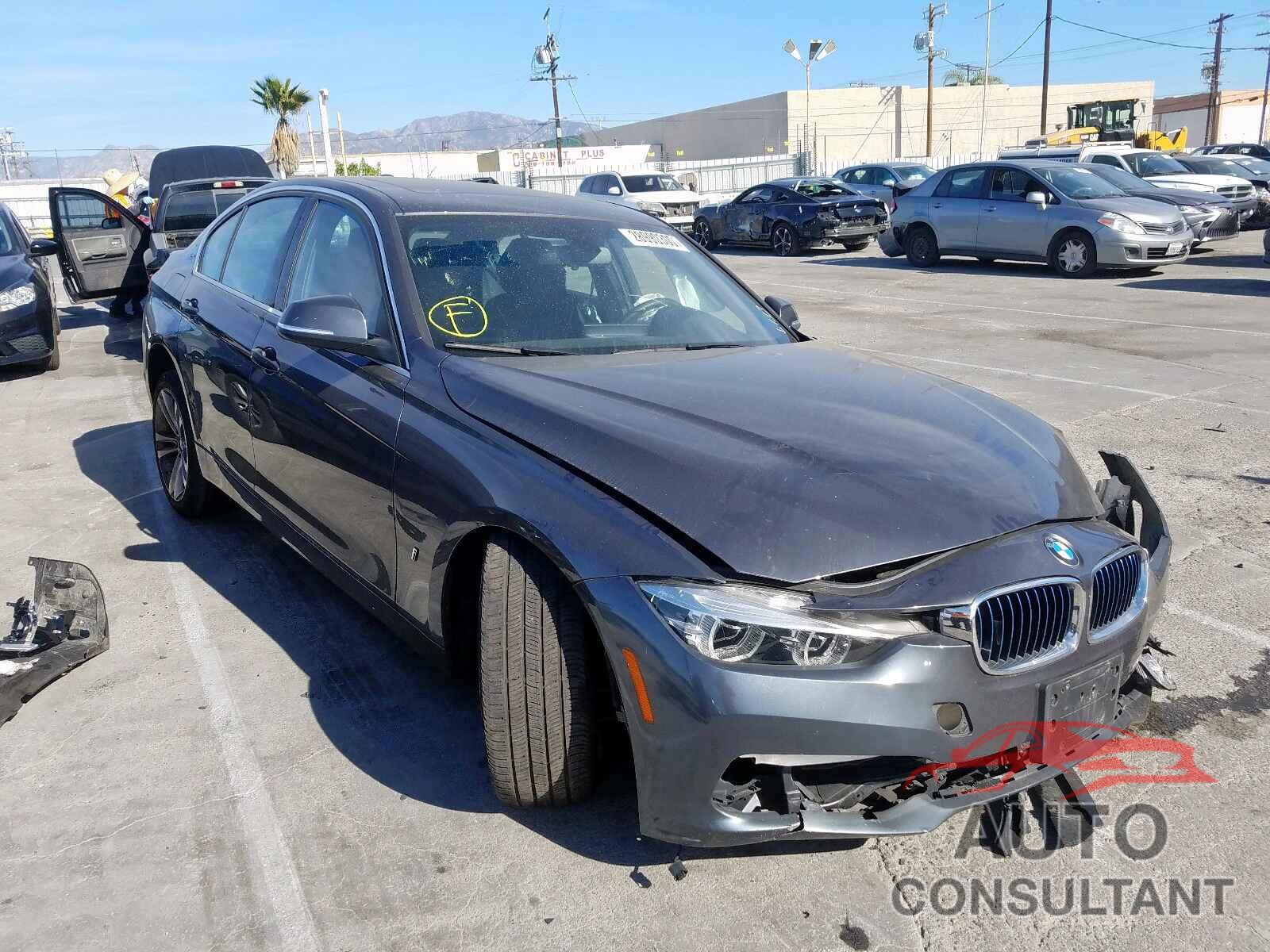 BMW 3 SERIES 2018 - WBA8E1C59JA159545