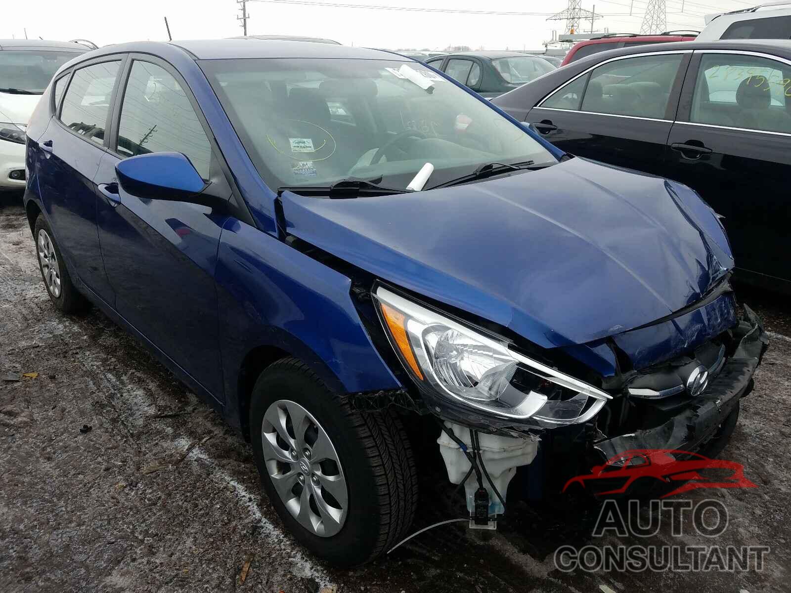 HYUNDAI ACCENT 2017 - KMHCT5AE7HU311369