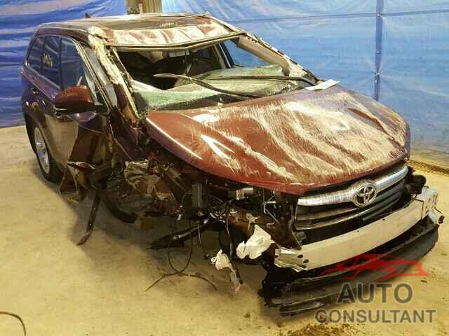 TOYOTA HIGHLANDER 2015 - 5TDDKRFH7FS153218